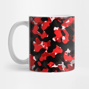 Red Camouflage Mug